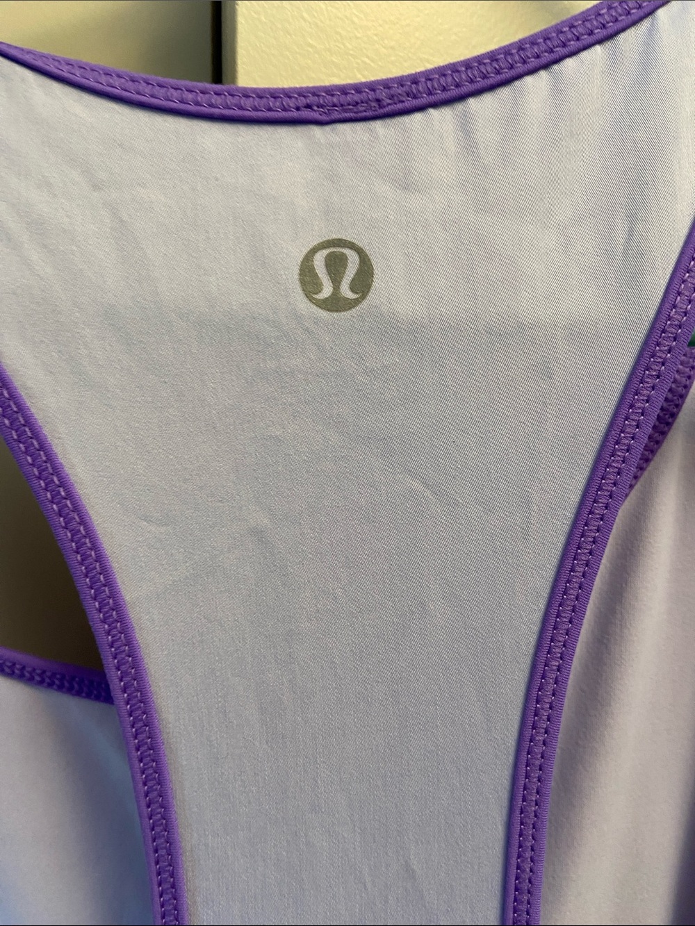 lululemon athletica Blissed out Lavender Midi Dress with Purple Band - Picture 4 of 5